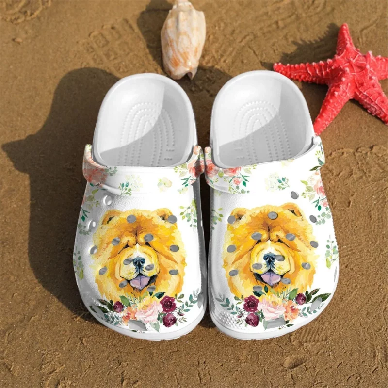 Chow Chow shoes Crocs Crocband Clogs Shoes For Men Women