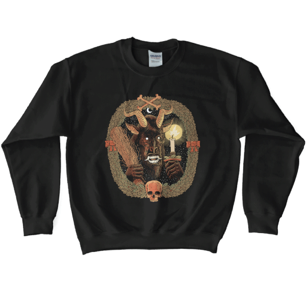 ‘Krampus, The Christmas Devil’ Sweatshirt – Livrosbons Store