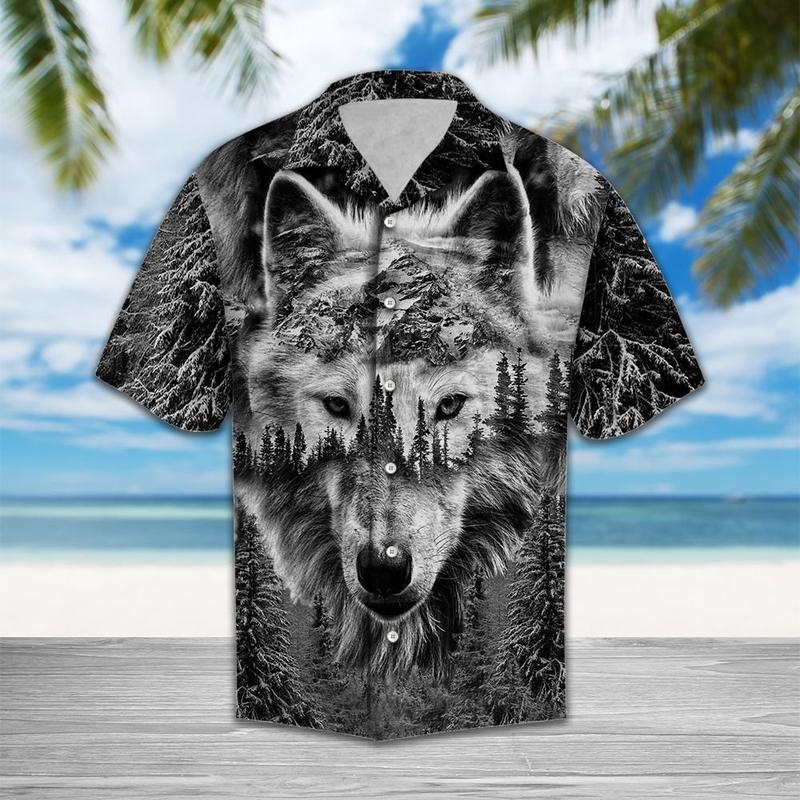 Wild Wolf Hawaii Shirt For Men Women Ha32440