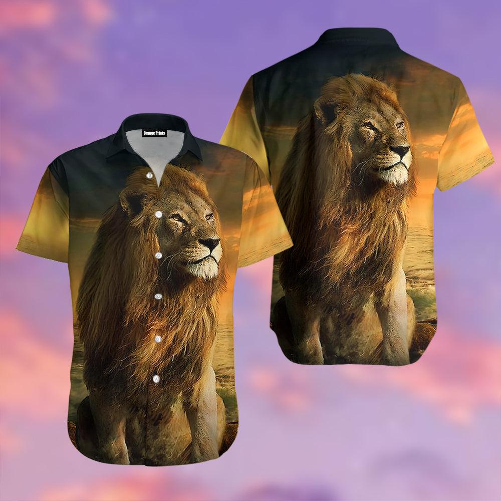 Beautiful Lion Hawaii Shirt For Men Women Ha31197