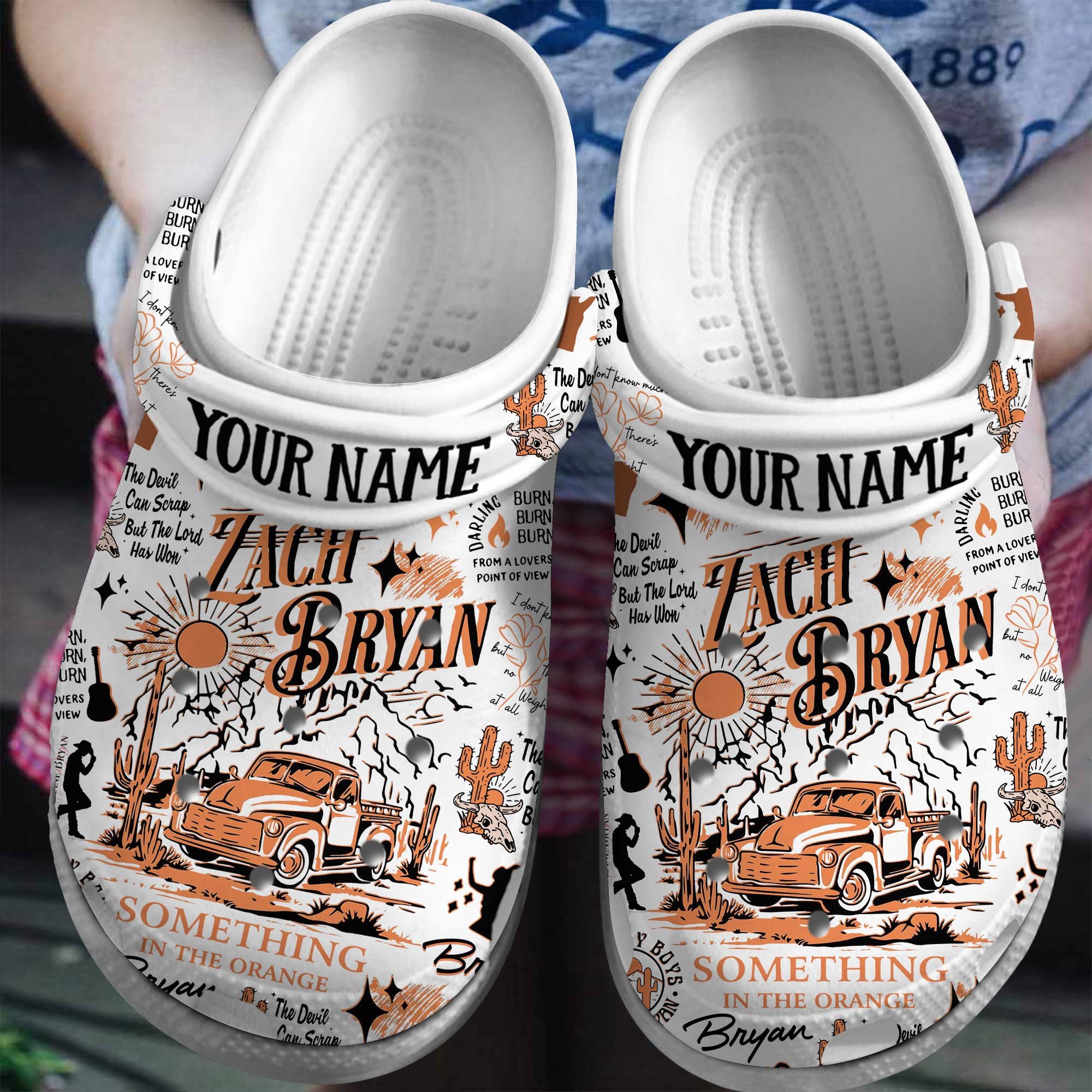 Zach Bryan Singer Music Crocss Clogs For Men Women And Kid Pxccnfoy