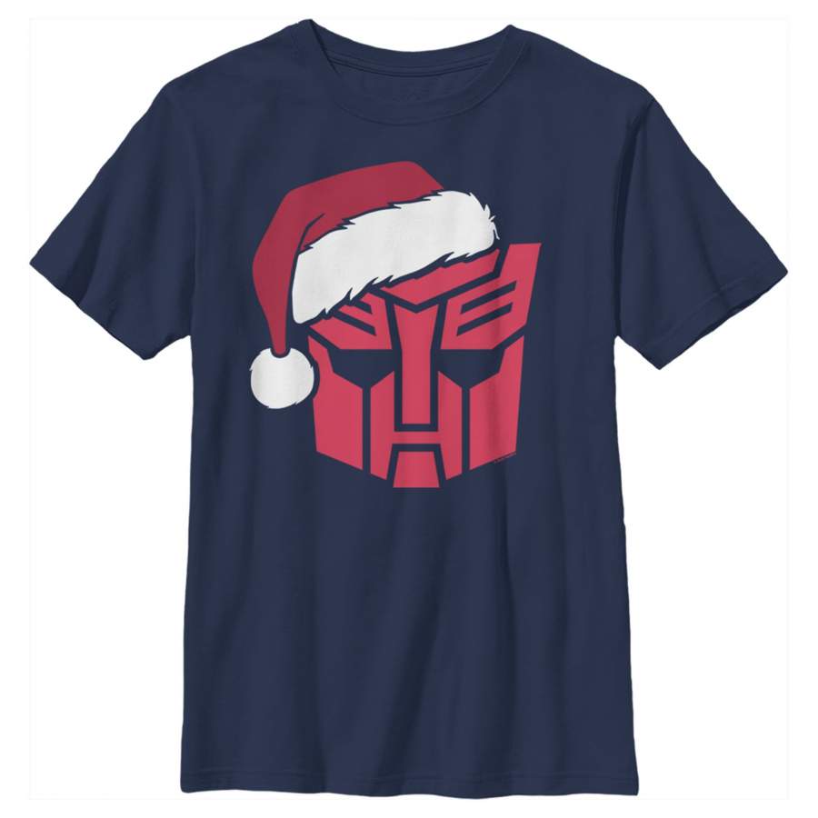 Transformers Boy’s Autobot Santa  T-Shirt