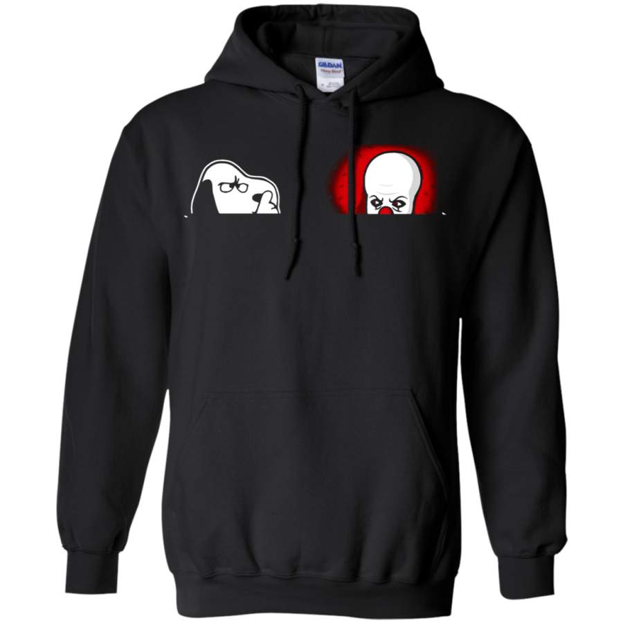 AGR 1990 Pennywise And Snoopy Sewermates! IT Stephen King Hoodie