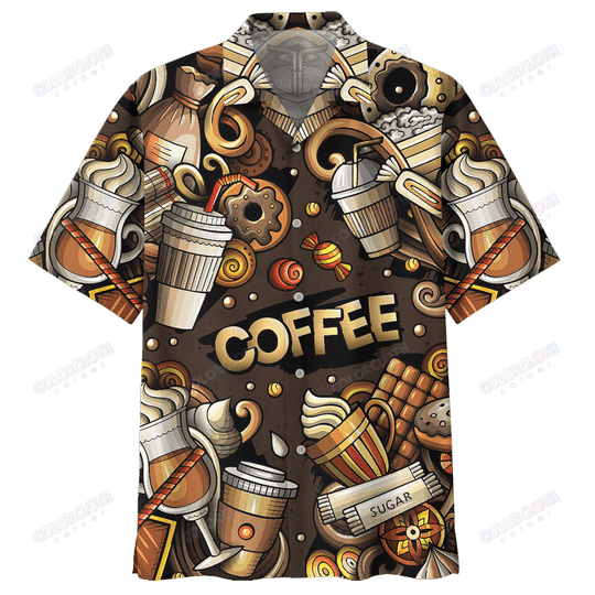 Coffee Hawaii Shirt Ha64198