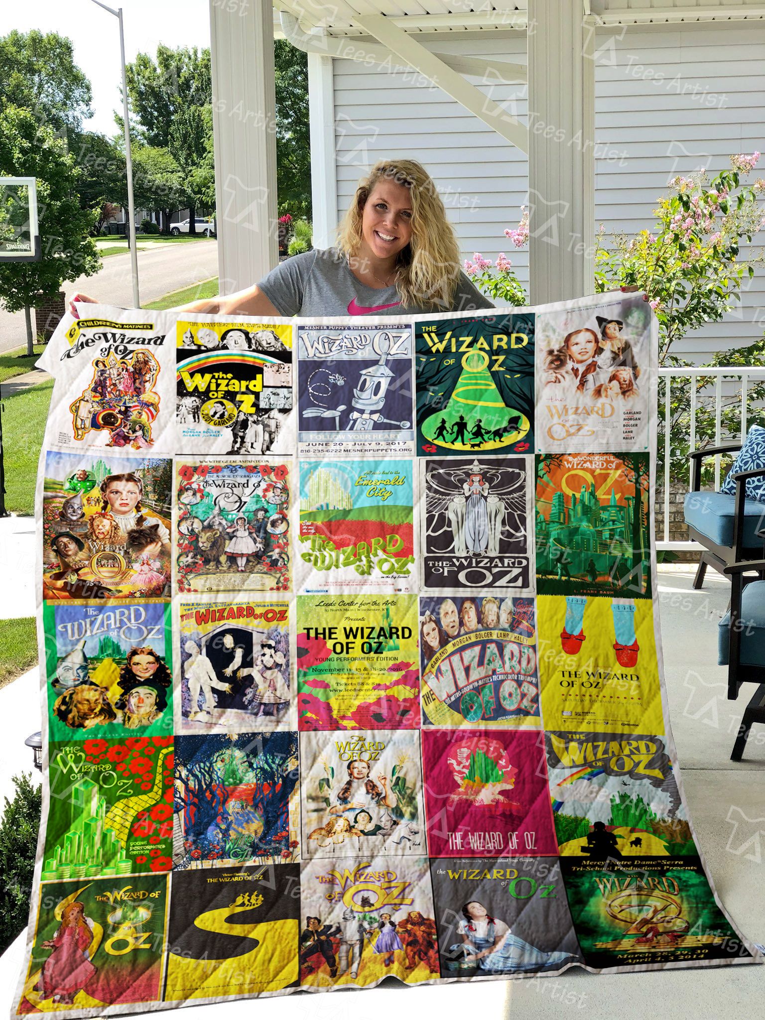 The Wizard Of Oz 3D Quilt Blanket 1665