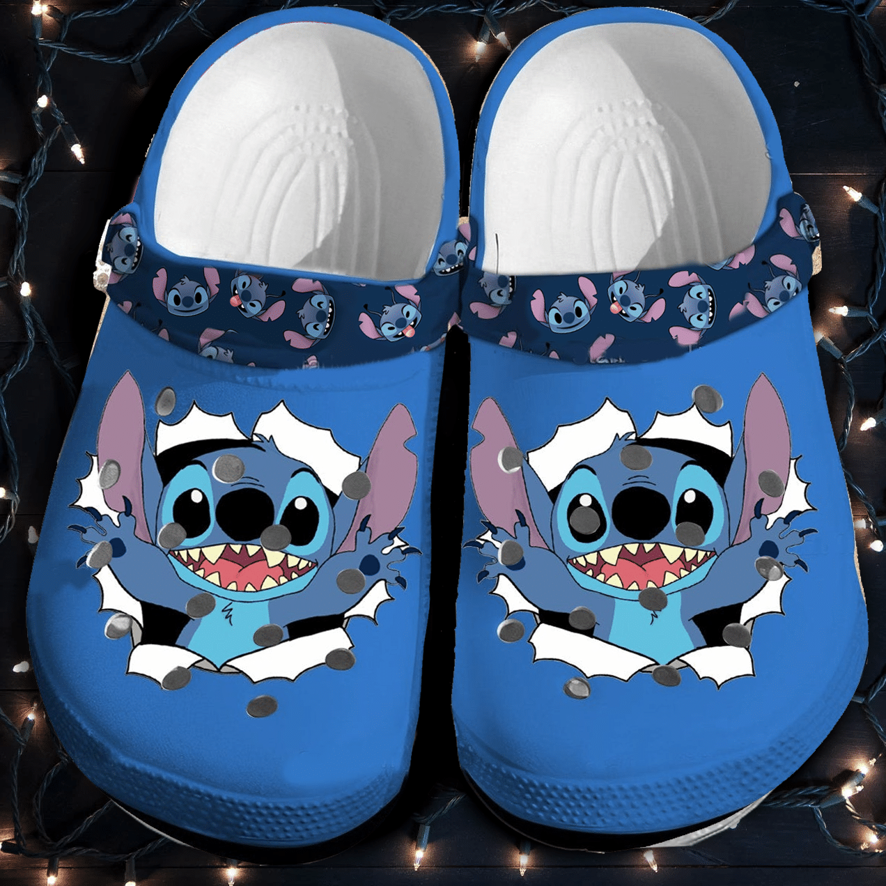 Lilo And Stitch 3 For Men And Women Gift For Fan Classic Water Rubber Crocs Crocband Clogs, Comfy Footwear