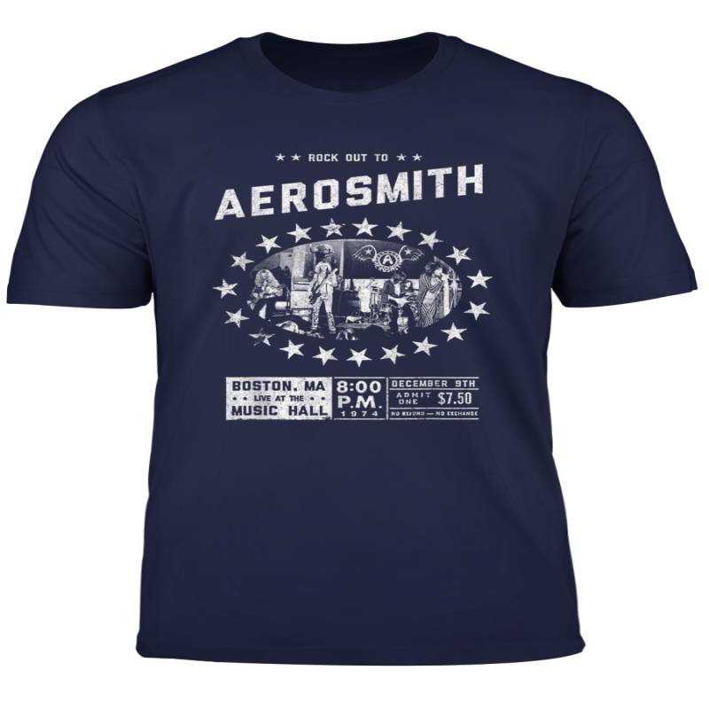 Aerosmith Live At The Music Hall T Shirt