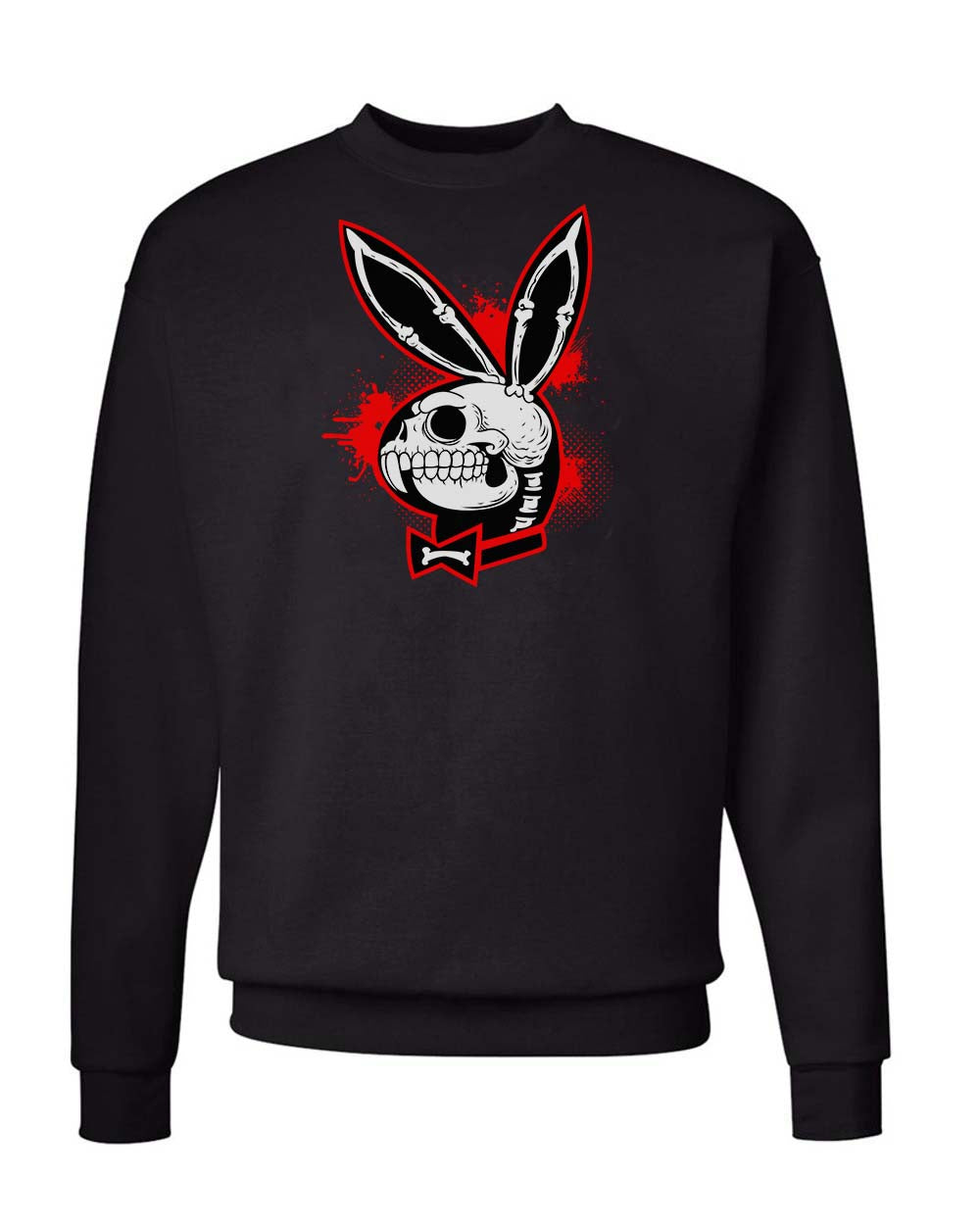 Unisex | Bad To The Bone Bunny | Crewneck Sweatshirt