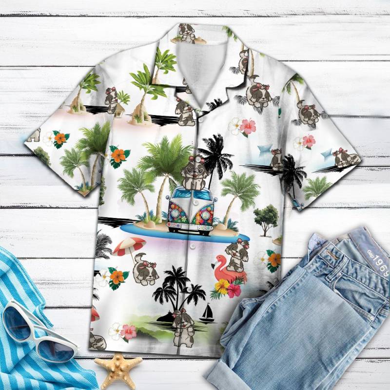 Shih Tzu Vacation Hawaiian Shirt Ha7594