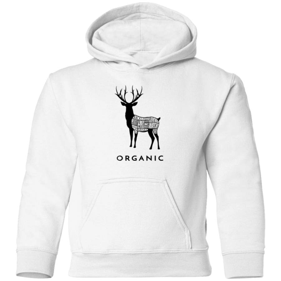 AGR Hunting Deer is Organic Cuts of Meat for Hunters Toddler Pullover Hoodie