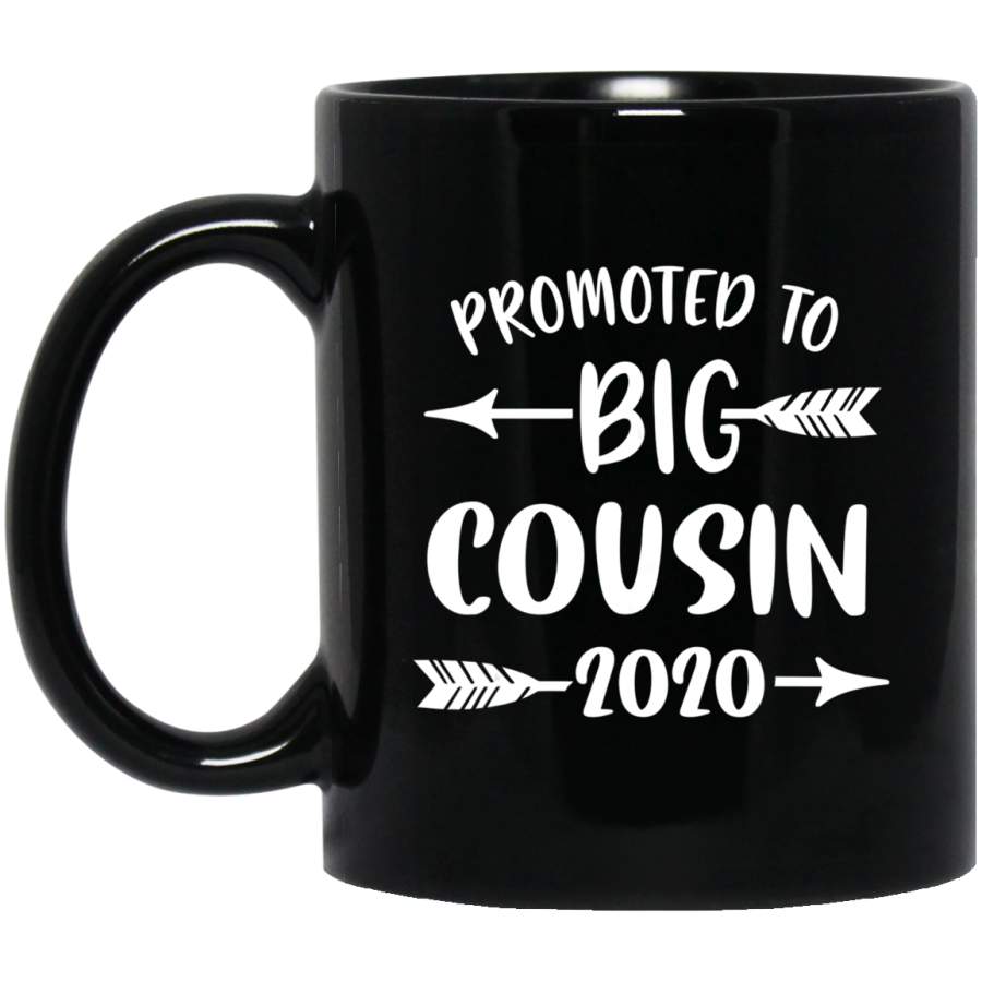 Promoted to Big Cousin est 2020 Vintage Arrow Coffee Mug