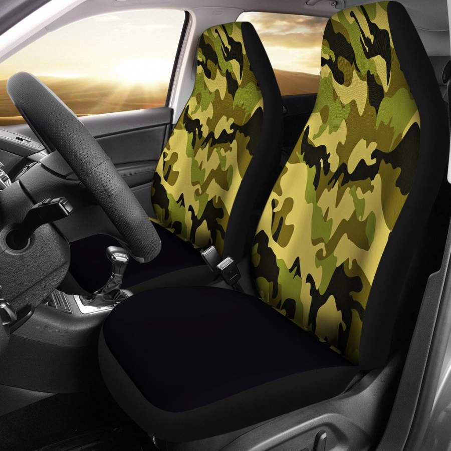 Green Camouflage Car Seat Covers – Oralie Shop