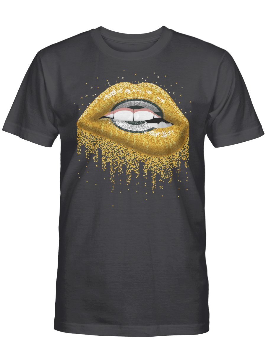 Green Bay Packers Lips Ver.3 T-shirt, Sweatshirt, Hoodie