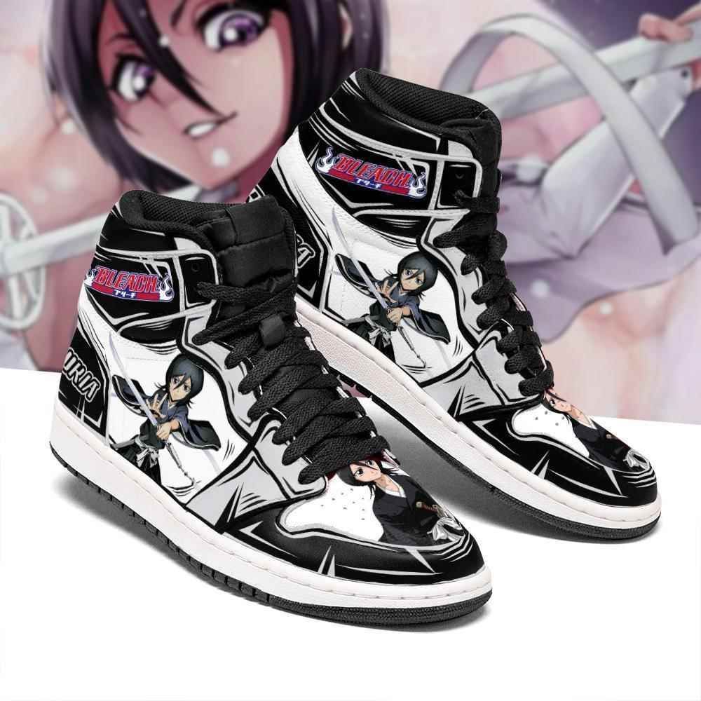 Bleach Rukia Bleach Sneakers Anime Air Jordan Shoes Sport