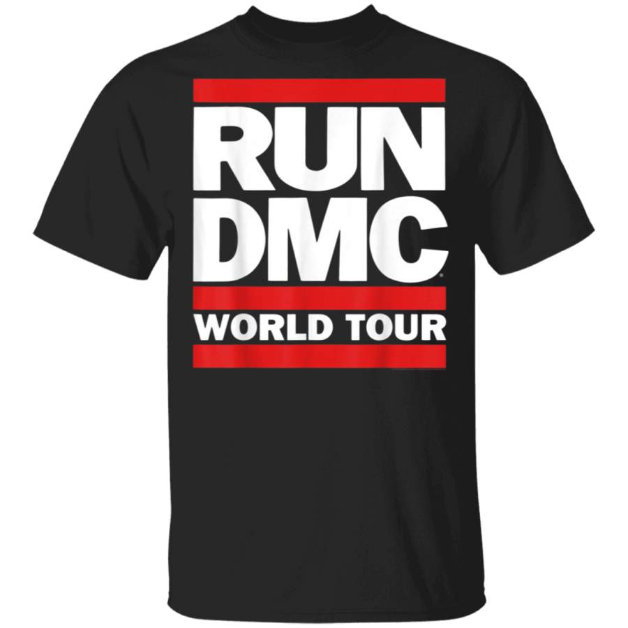 Run DMC Official World Tour Logo TShirt