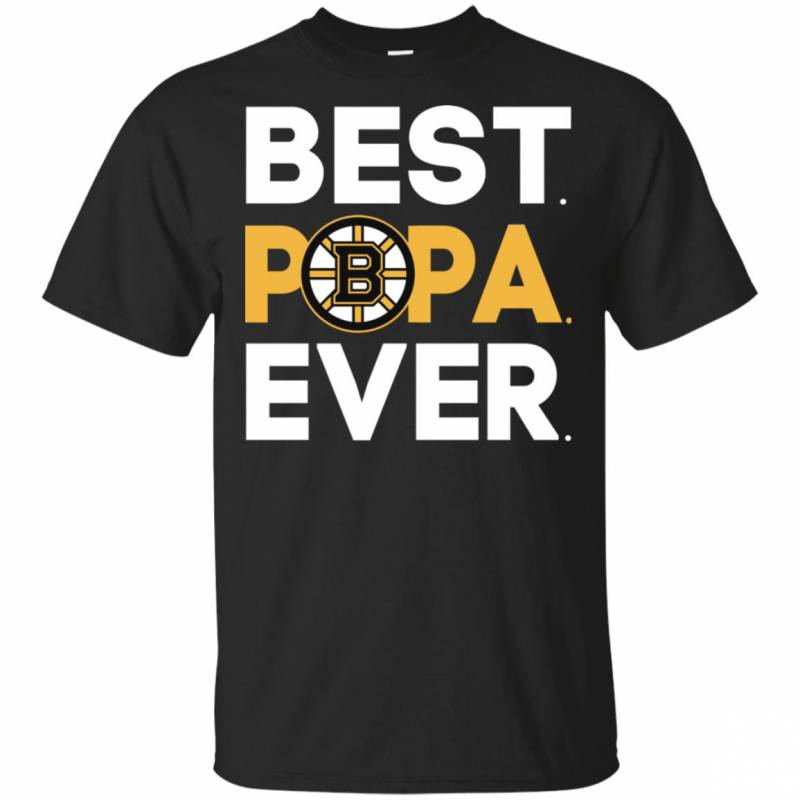 Boston Bruins Best Papa Ever Shirt