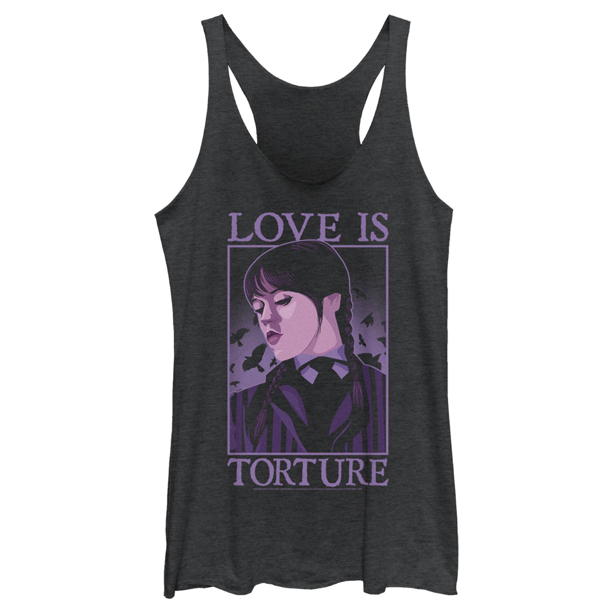 Women’S Wednesday Love Is Torture Racerback Tank Top