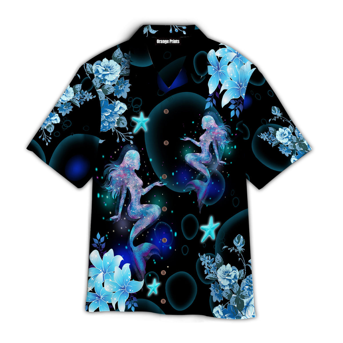 Ariel Mermaid Hawaiian Shirt