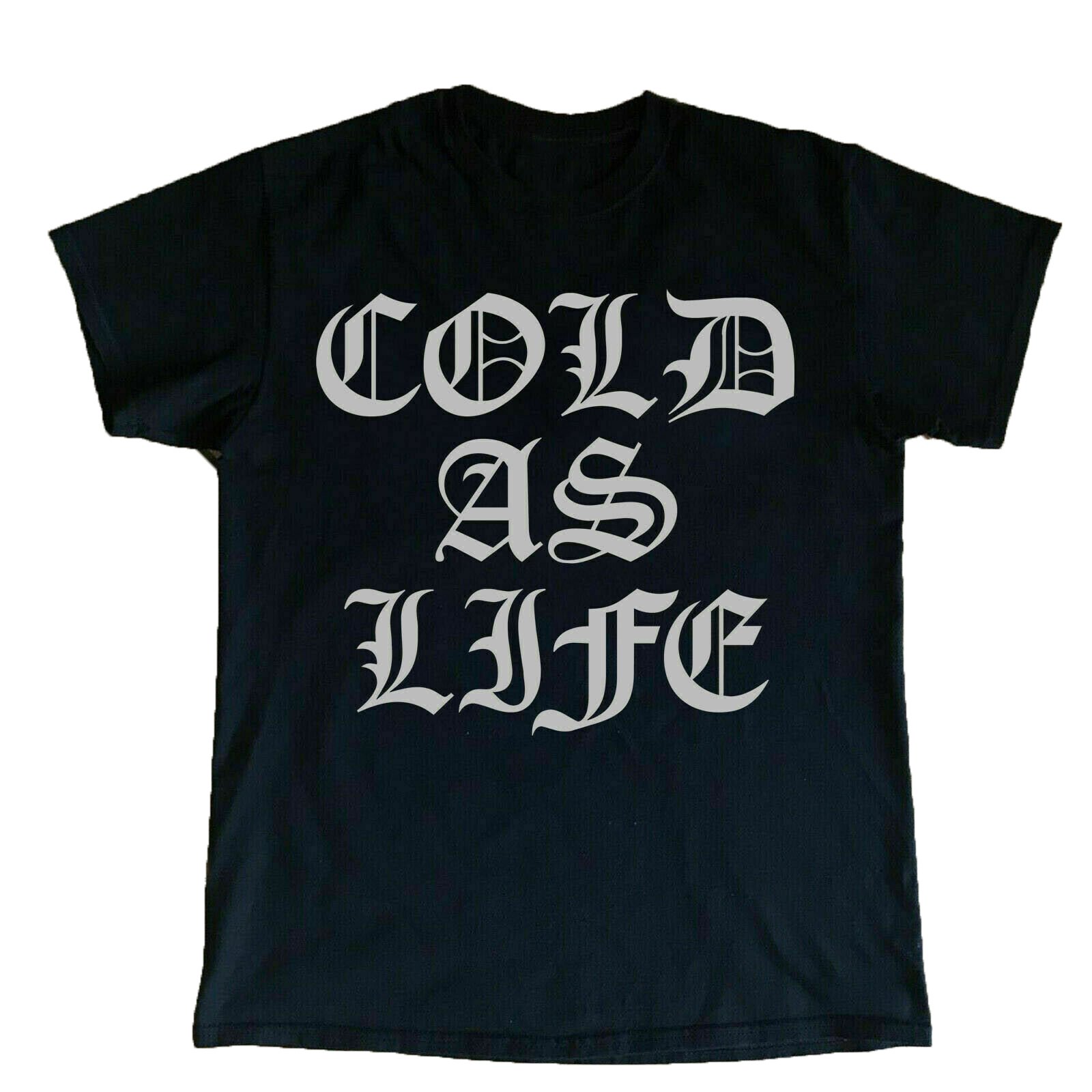 Vtg Cold As Life Tour Concert Black Unisex T-Shirt