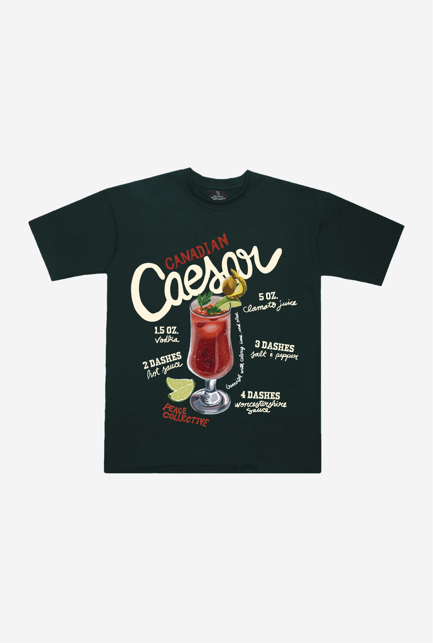 The Caesar Premium T-Shirt – Pine Green