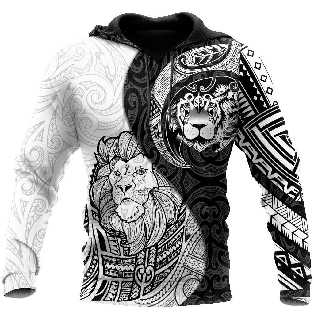 Lion Maori Tattoo 3D All Over Printed For Men And Women Pl25082001