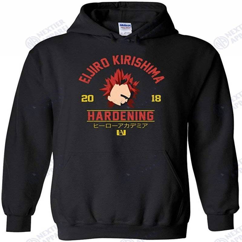 95vibes Eijiro Kirishima Hardening Academy – My Hero Academia Hoodie