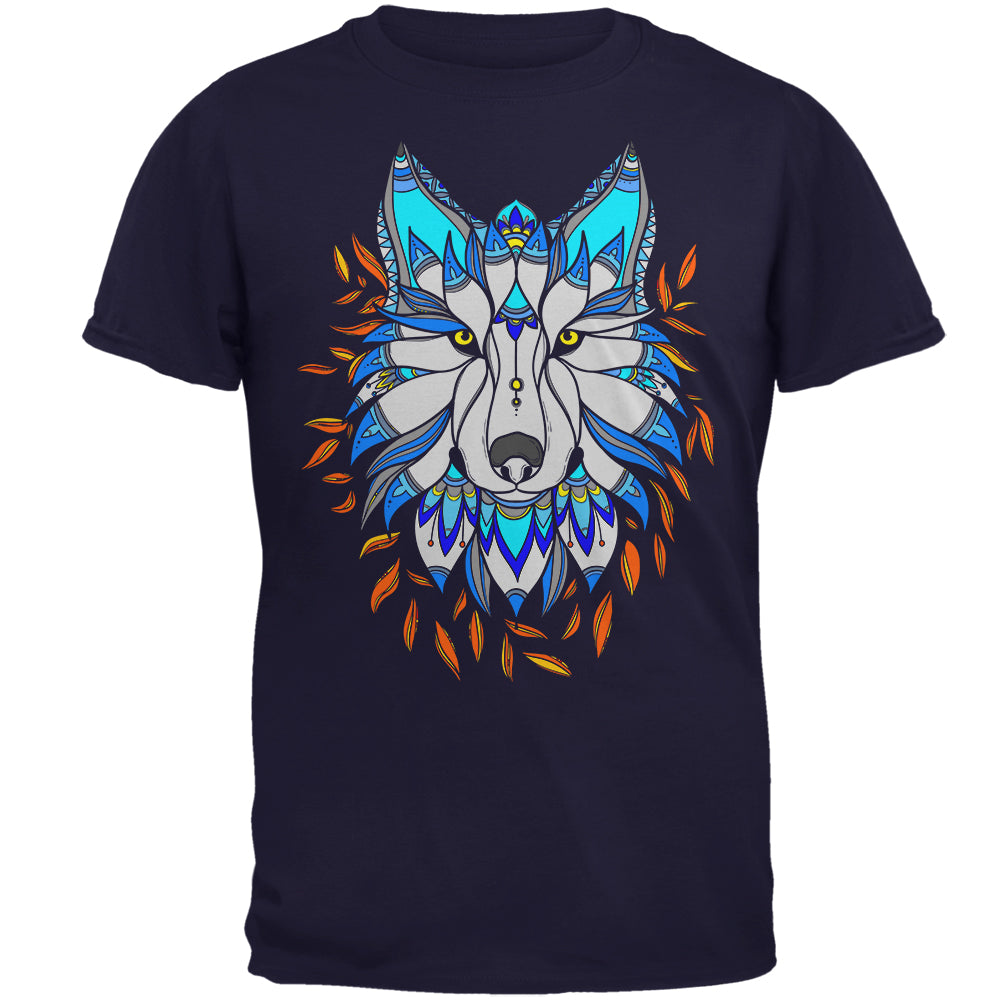 Totem Wolf Is My Spirit Animal Mens T Shirt