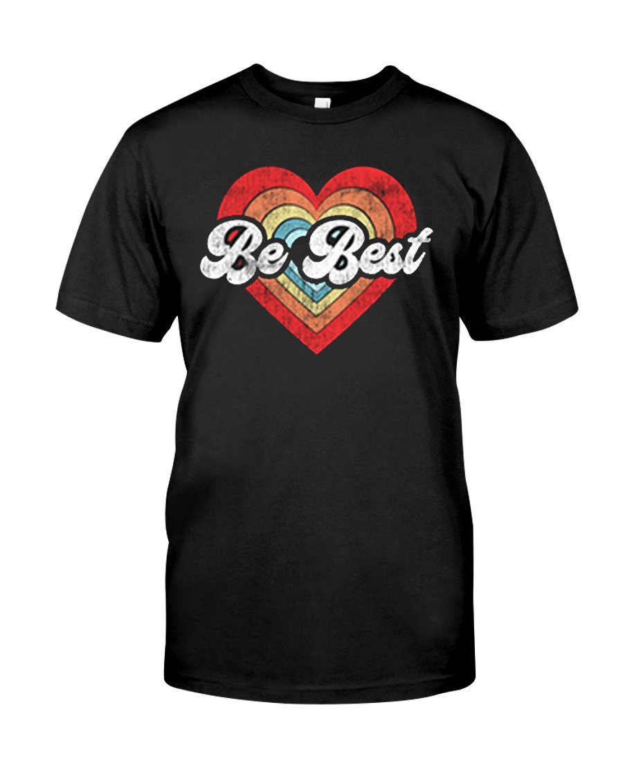 Be Best Anti Bullying Inspirational Retro Vintage T-Shirt