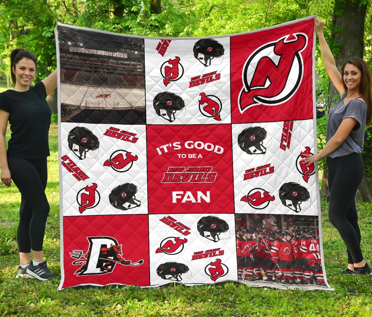 It’s Good To Be A New Jersey Devils Fan Quilt Shop