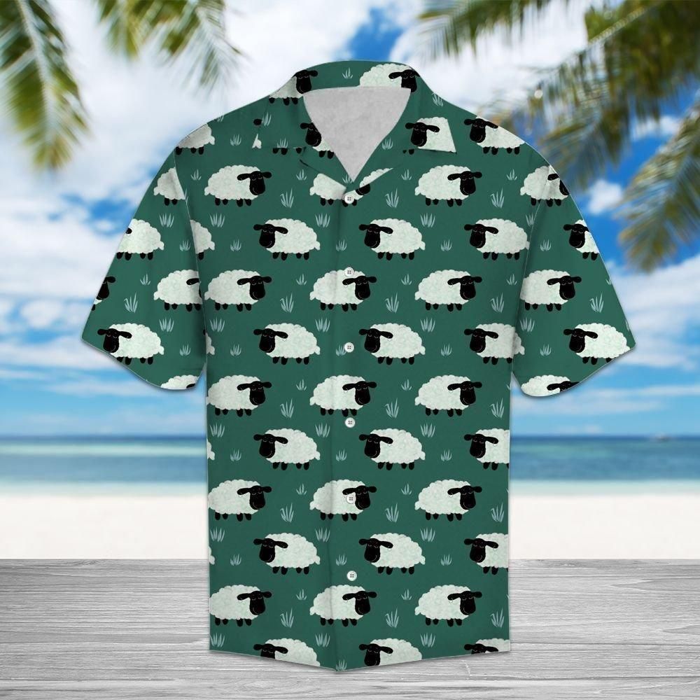 Sheep Aloha Hawaii Shirt Colorful Short Sleeve Summer Beach Casual For Men And Women Ha17179