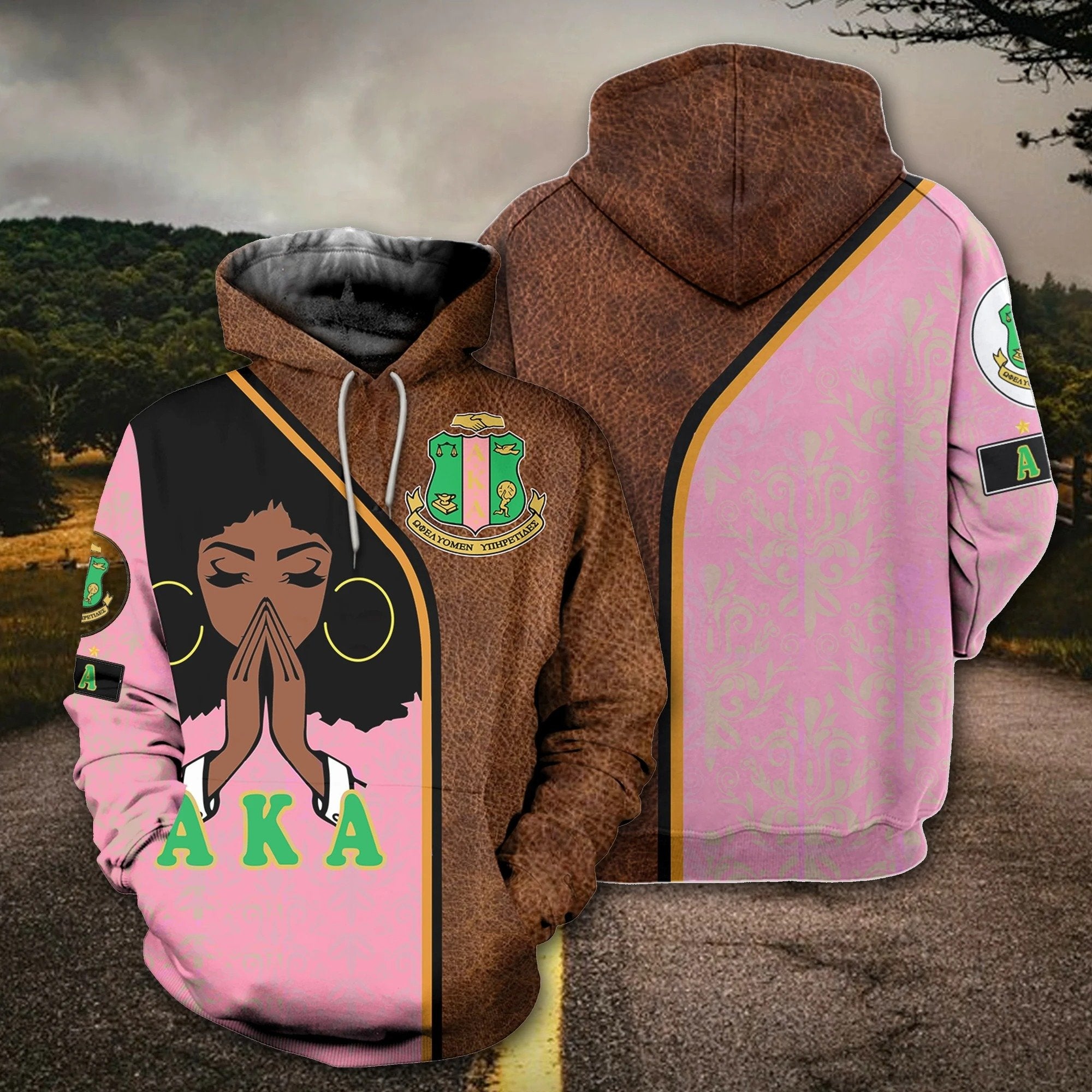 Greek Life Hoodie – Pray Girl Alpha Kappa Alpha Hoodie