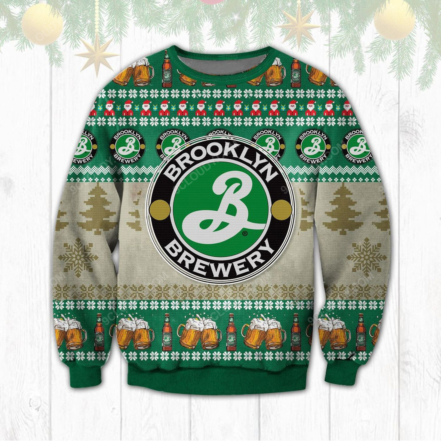 Brooklyn Brewery Ugly Christmas Sweater 2021 Shirt For Women Men Couple Family Funny Cute