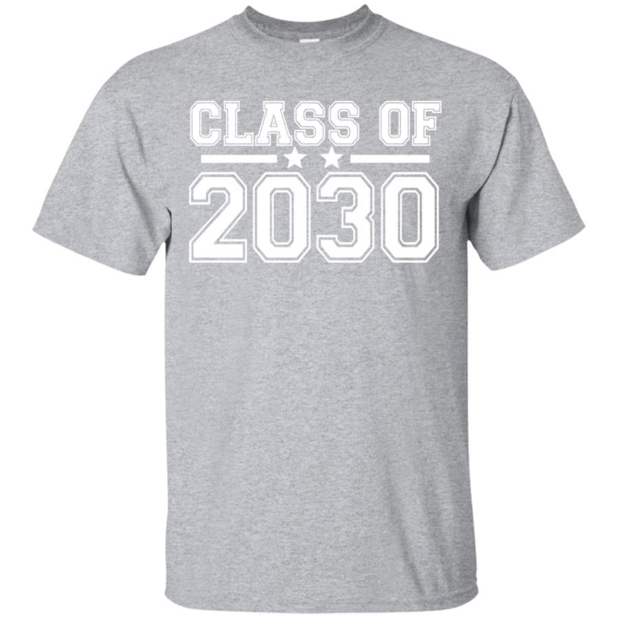 AGR Class Of 2030 Tshirt Kindergarten Shirt – Graduate Keepsake