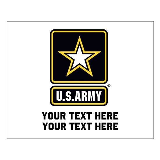 US Army Star Small Poster , Army Poster - Jasaust Store