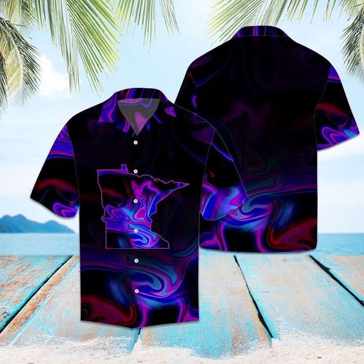 Amazing Minnesota Hawaiian Shirt Summer Button Up For Men, Women, Couple