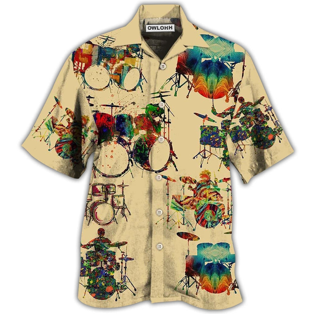 Drum Awesome Music Instrument Hawaii Shirt Ha67658