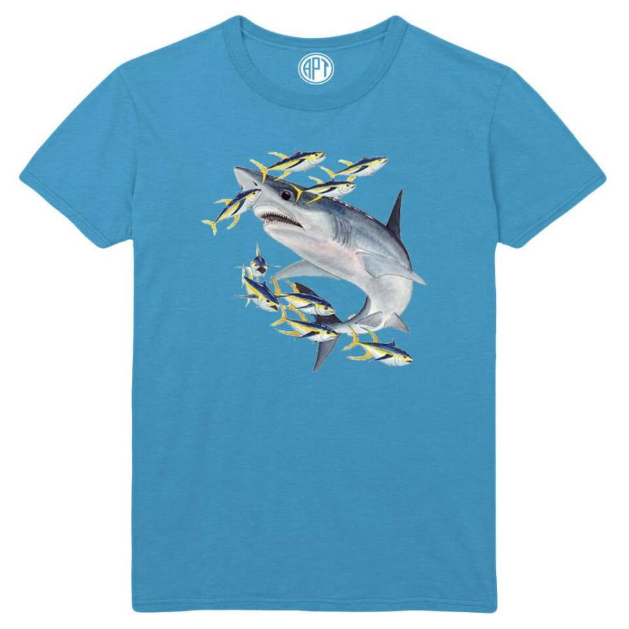 Shark Printed T-Shirt Tall