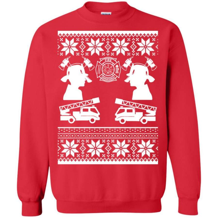 AGR Firefighter Ugly Christmas sweatshirt