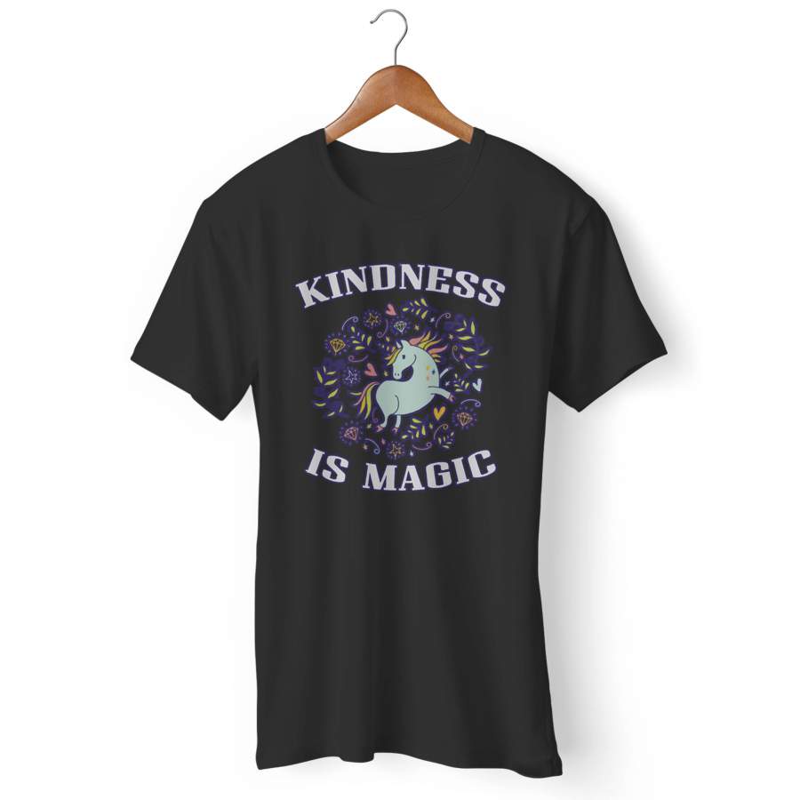 Unicorn Kindness Is Magic Man’s T-Shirt