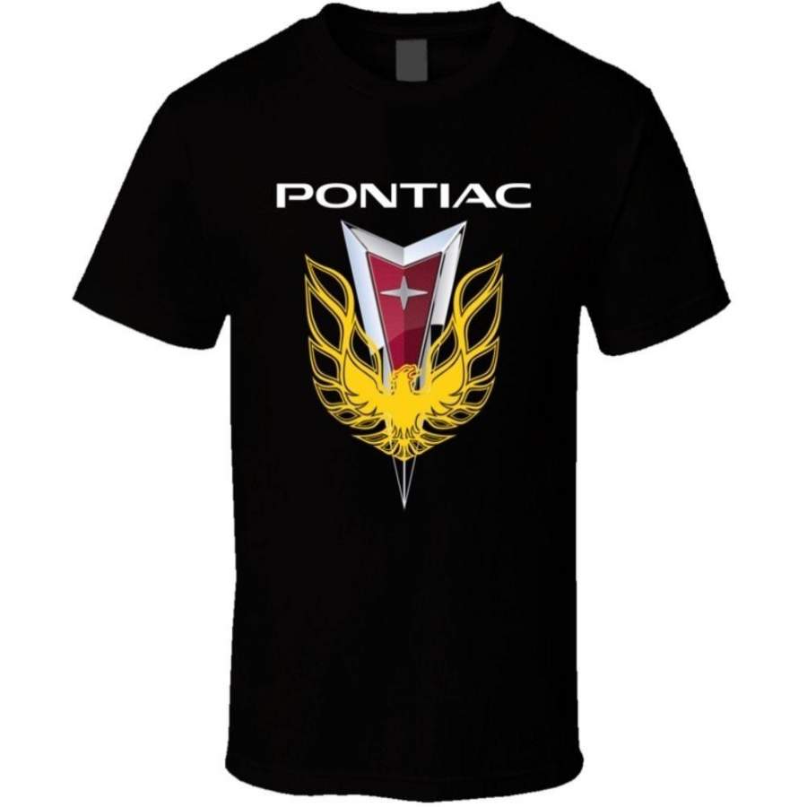 Pontiac Trans Am WS6 Firebird Racing Muscle Car Logo Mens T-Shirt