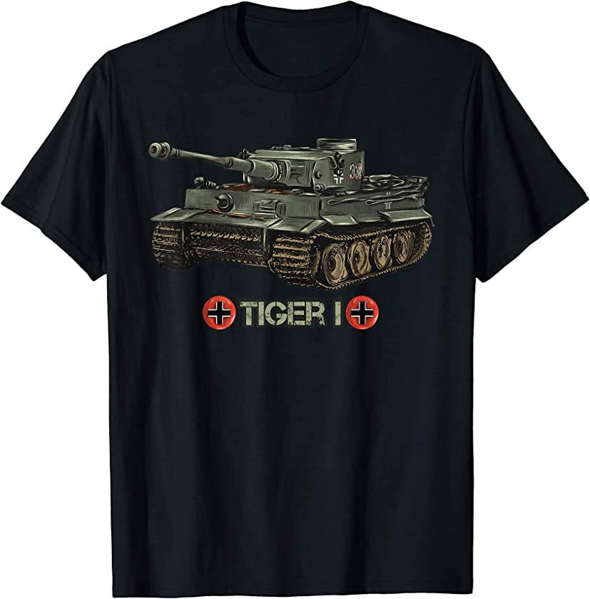 World War 2 German Tank Tiger I (1) gift t shirt Tee