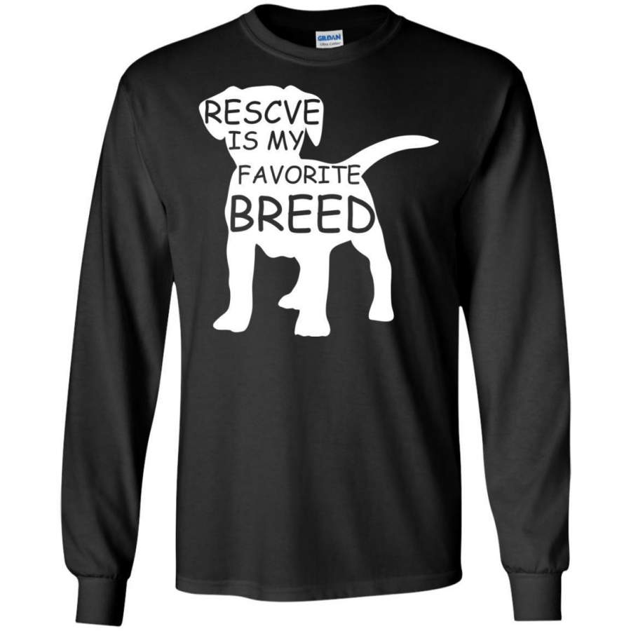 Rescue Dog – rescue animals LS T-Shirt