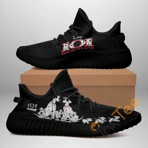 101 Dalmatians Custom Shoes Personalized Name Yeezy Sneakers