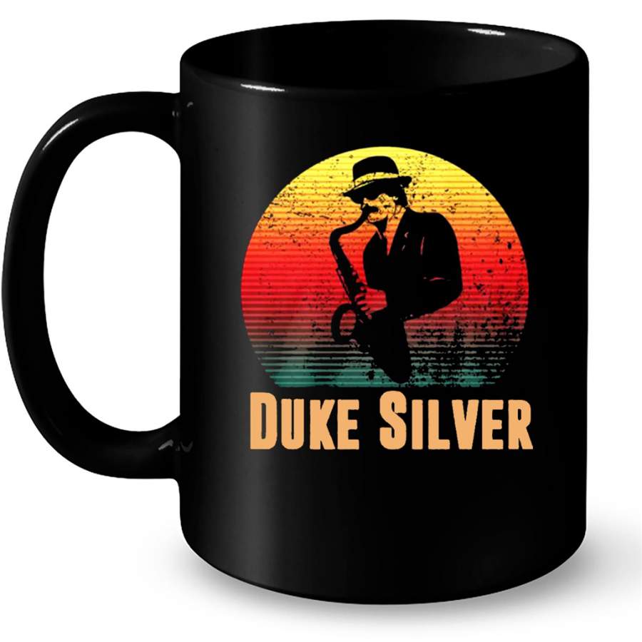 Duke Silver SunSet Classic Vintage Design – Full-Wrap Coffee Black Mug