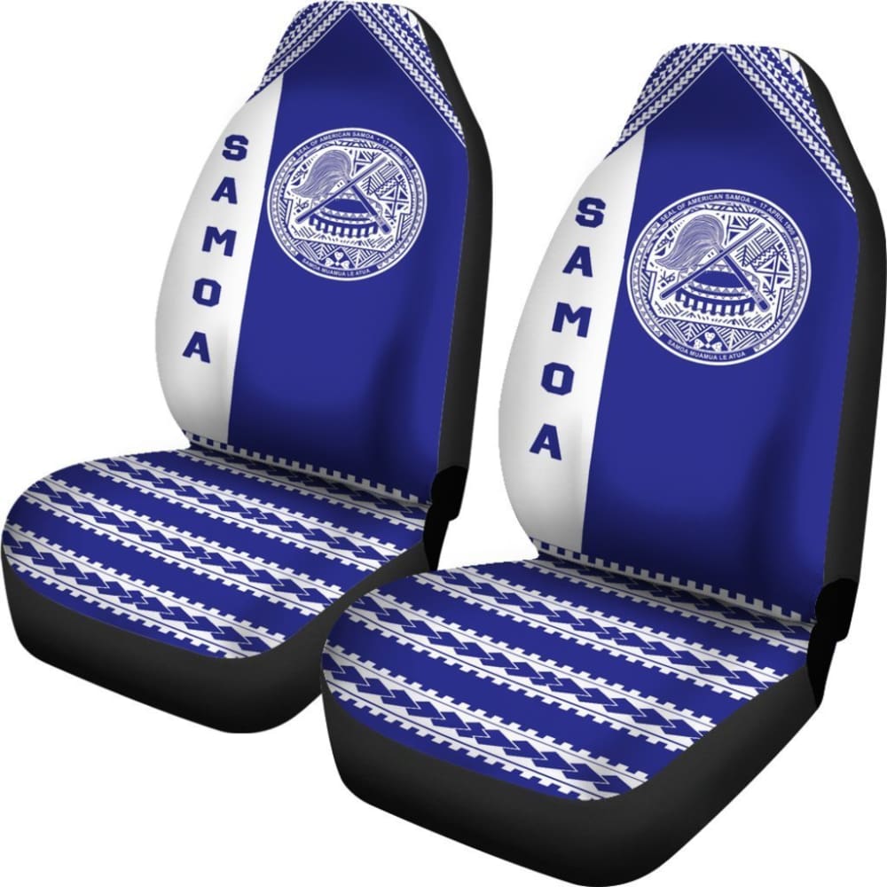 American Samoa Car Seat Covers – American Samoa Seal Blue – 093223