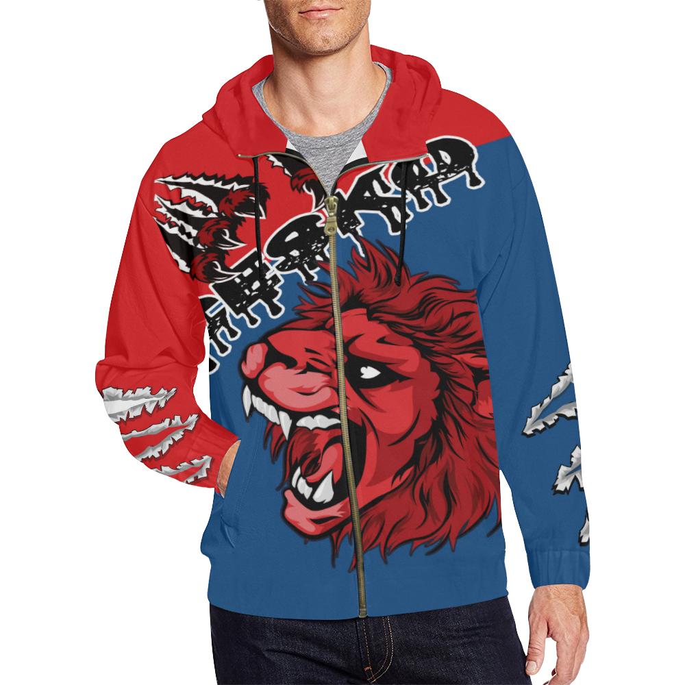 Czech Republic Hoodie Zip – The Lion Protects Its Country A18