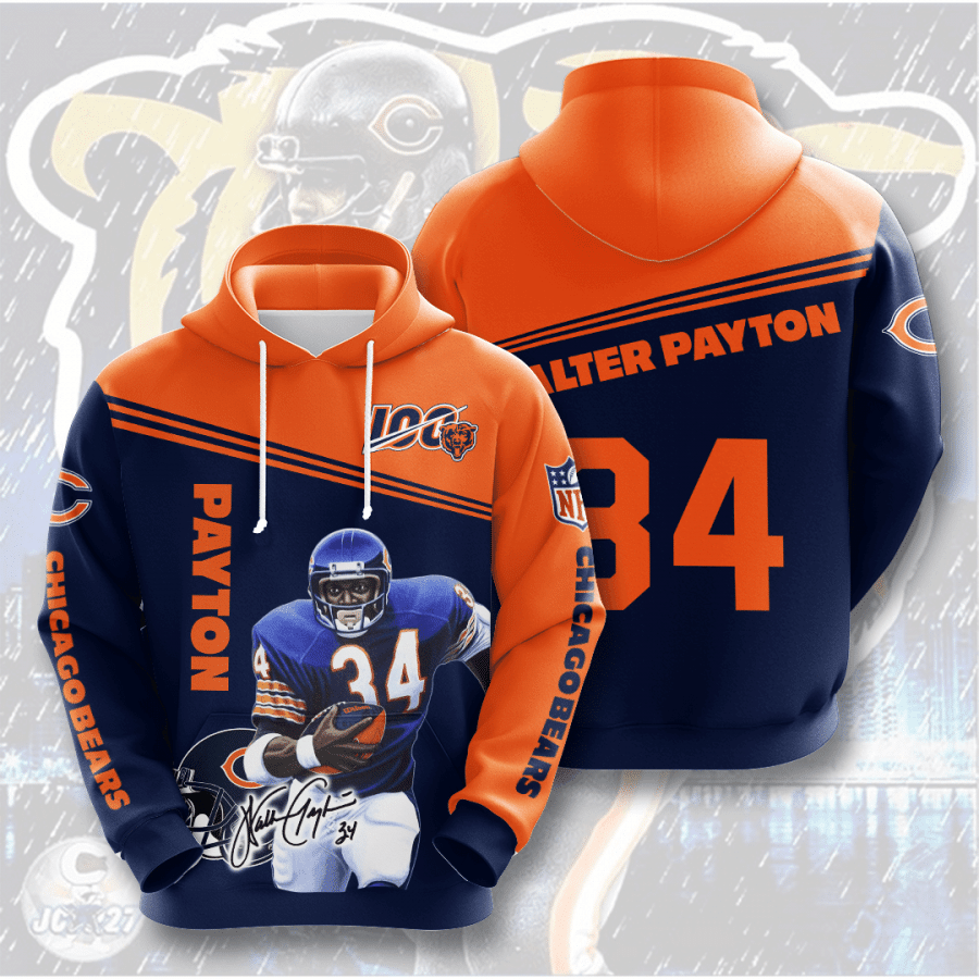 Walter Payton Chicago Bears Chicago Bears 3Sweatshirt Mk