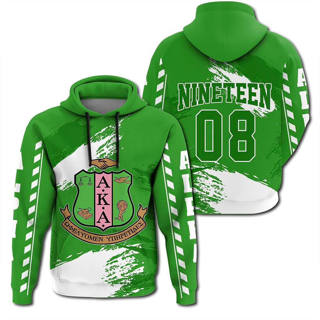 Wonder Print Hoodie – Alpha Kappa Alpha Nineteen Hoodie