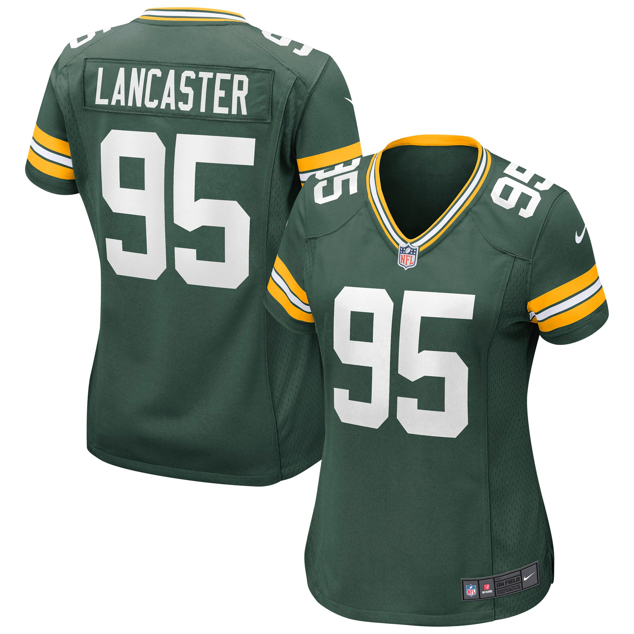 Tyler Lancaster Green Bay Packers Womens Game Jersey – Green NFL