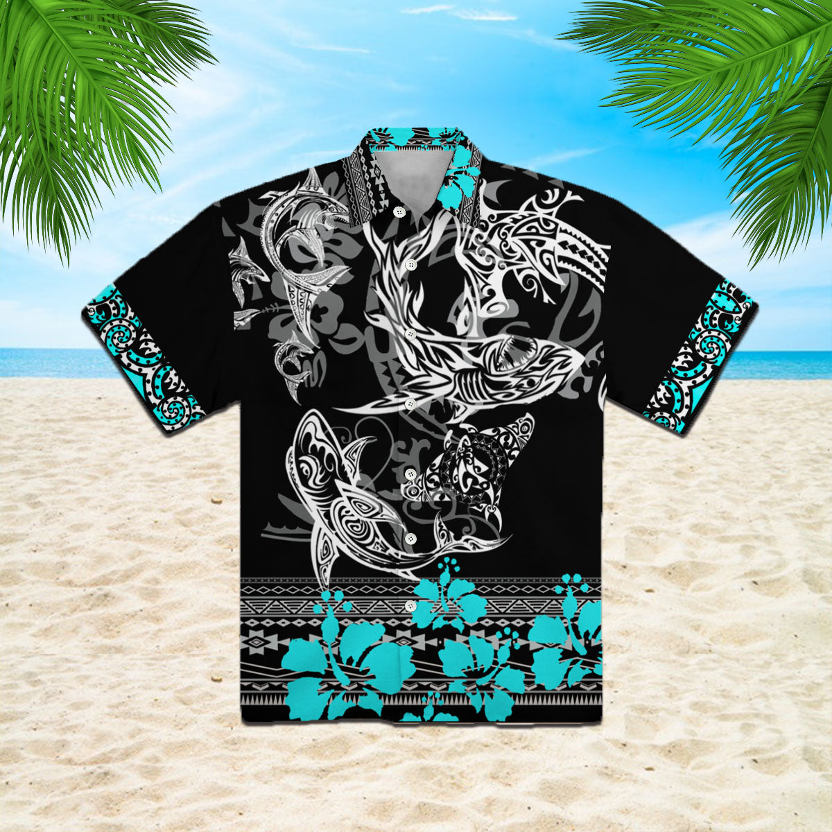 Oragontee Shark Fishing Hawaii Shirt For Men Women Adult Ha85494